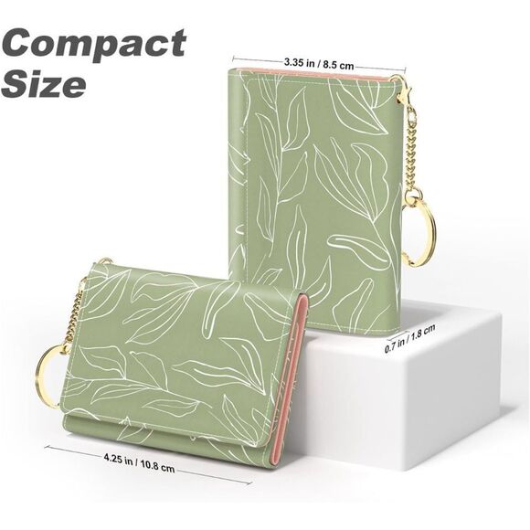 NWT.Broadway Credit Card Slim Wallet with 7 Card Slots & ID Window. Explore Now! - Picture 6 of 7